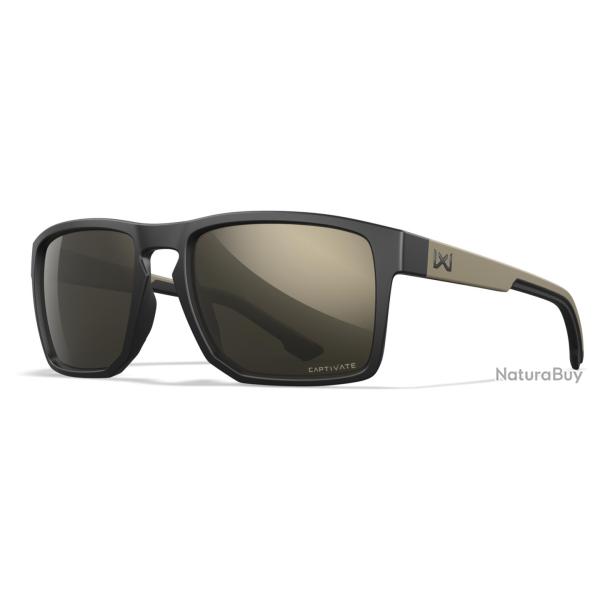 LUNETTES FOUNDER CAPTIVATE - TUNGSTEN MIRROR GREY - MATTE BACK TAN FRAME (AC6FND04)