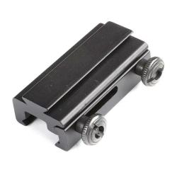 Adaptateur Rail Picatinny Dovetail 20mm 14mm Airsoft Tactique Fixation Optique