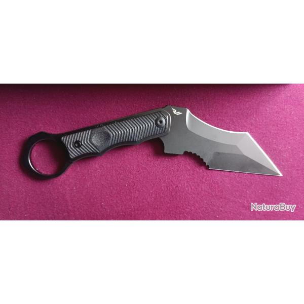 Karambit orthrus civivi , avec sa bo�te d'origine et ses accessoires,teklock