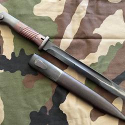 Ba&iuml;onnette allemande mauser 98k commerciale n2