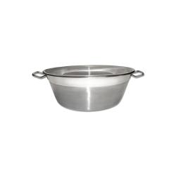 Kit bassine + entonnoir + 500 &eacute;tiquettes pour confitures et conserves