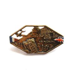 France 1939/40 - FR470410a Broche patriotique NOUS VAINCRONS (dor&eacute;)