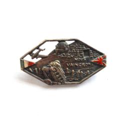divers 1939/40 - FR470410b Broche patriotique NOUS VAINCRONS (argent&eacute;)