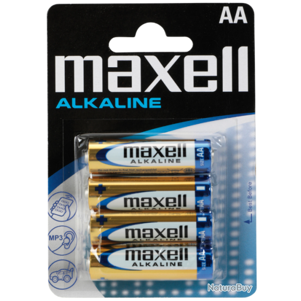 Piles Alcaline LR 06-AA X4 PRO HUNT