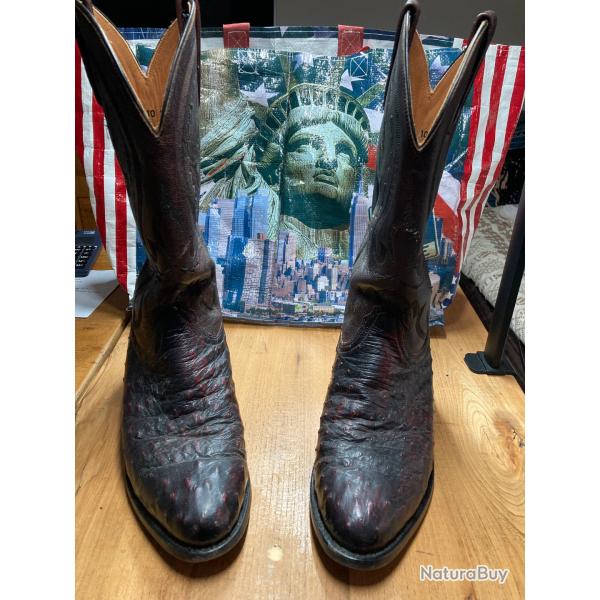 Bottes Western Autruche 42 Luccheese