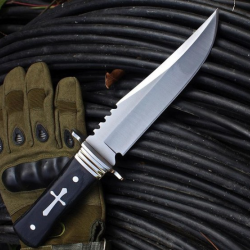 Poignard De chasse SURVIE 28CM Type Rambo  Etui Ceinture 3 FR47jj3N5