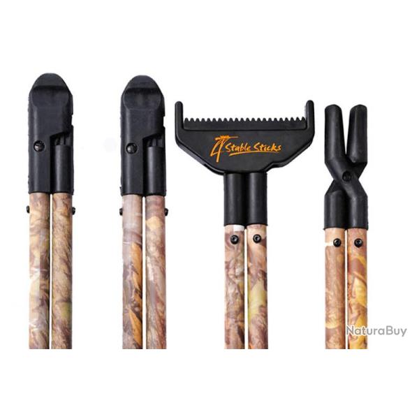 Canne de pirsch Bush Essential Camo 4 Stable Sticks