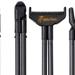 Canne de pirsch Bush Essential carbone noir 4 Stable Sticks