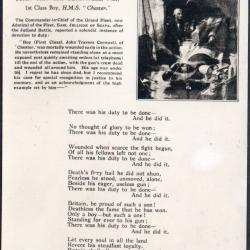 Carte postale "TO ALL BOYS WHO WISH TO BECOME HEROES" -N&deg;8202