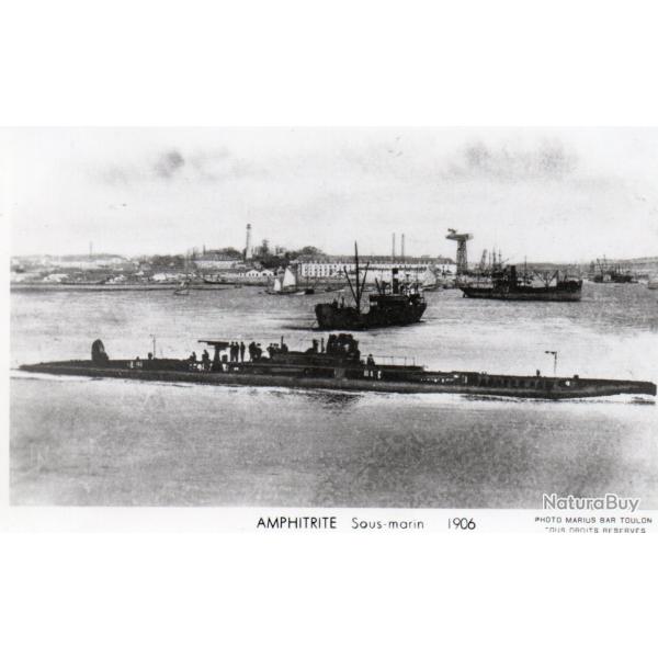 Carte postale sous-marin Amphitrite 1906 -N�8204