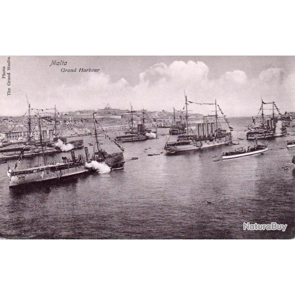 Carte postale de Malte, Grand Harbour -N�8207