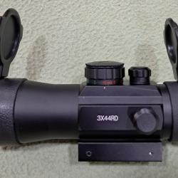 Neuf Viseur Point Rouge ou vert 3x44mm Red DOT