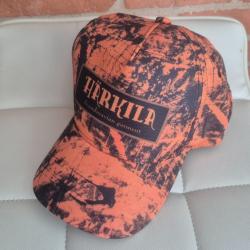 casquette harkila camo orange