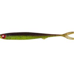 Leurre Souple Fox Rage Slick Finesse Super Soft 13cm UV Green Pumpkin 13cm