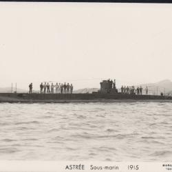 Carte Postale Sous-marin Astree 1915 -N&deg;8210