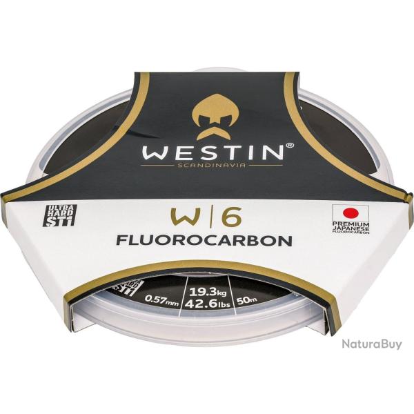 Fluorocarbone Westin W6 ST1 50 m 0.57MM 19,3kg