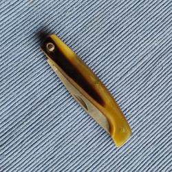 Canif couteau Sarde Nuragus Sardegna plein manche Corne