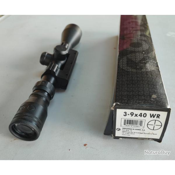 Vends lunette Gamo 3x9x40  WR . �tat neuf ( cause Kdo en doublon)
