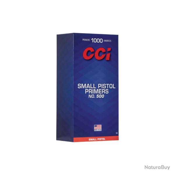 CCI 1000 AMORCES SMALL PISTOL N� 500