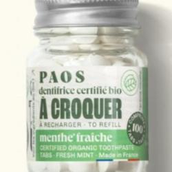 Paos "Dentifrice &agrave; Croquer BIO"