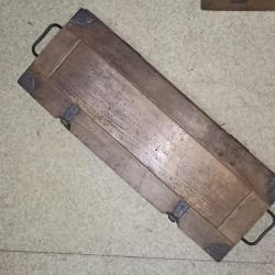 Caisse de munitions Allemande artillerie guerre WW2