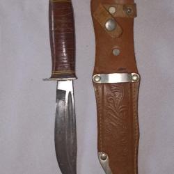 Ancien couteau de chasse FINLANDE vintage
