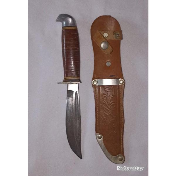 Ancien couteau de chasse FINLANDE vintage