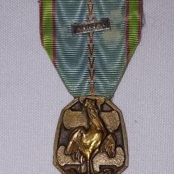 M&eacute;daille comm&eacute;morative guerre 39/45 Manche WW2