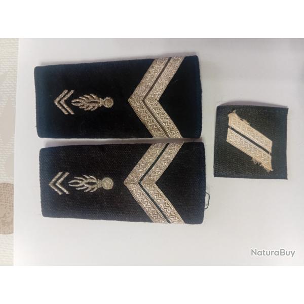 Fourreaux de gendarme Departemental +galon De Poitrine