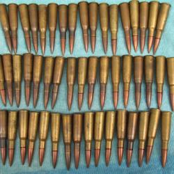 50 cartouches 8 mm Lebel.