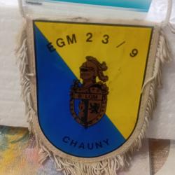 Fanion de gendarmerie mobile de CHAUNY EGM 23/9
