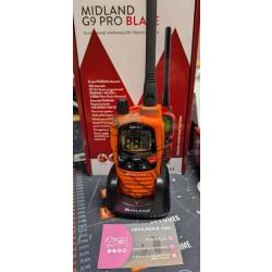 MIDLAND G9 PRO ORANGE version export 5W boost&eacute; Armurerie NEA