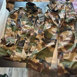 Veste et pantalon de combat F&eacute;lin arm&eacute;e de terre 96L et 76L