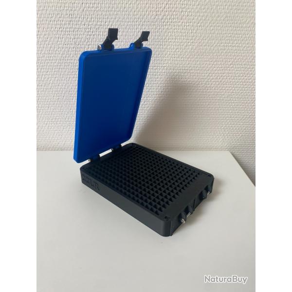 BOITE 22LR 285 munitions bleu et noir
