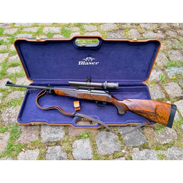 CARABINE BLASER R 93 DIPLOMATE CALIBRE 7X64 avec lunette ZWAROVSKI 1,25-4x42 habicht