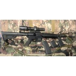Smith & Wesson - MP15 Sport I - 223 rem - Lunette Hawke Endurance 30 WA tir Tactical 1-4x24