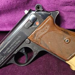 Pistolet Walther - mod PPK, Ulm, Police Schleswig-Holstein, calibre 7,65 Browning, Cat&eacute;gorie B