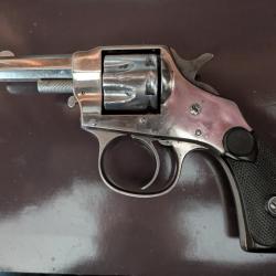 Rare revolver Hopkins et Allen calibre 22 &agrave; 7 coups