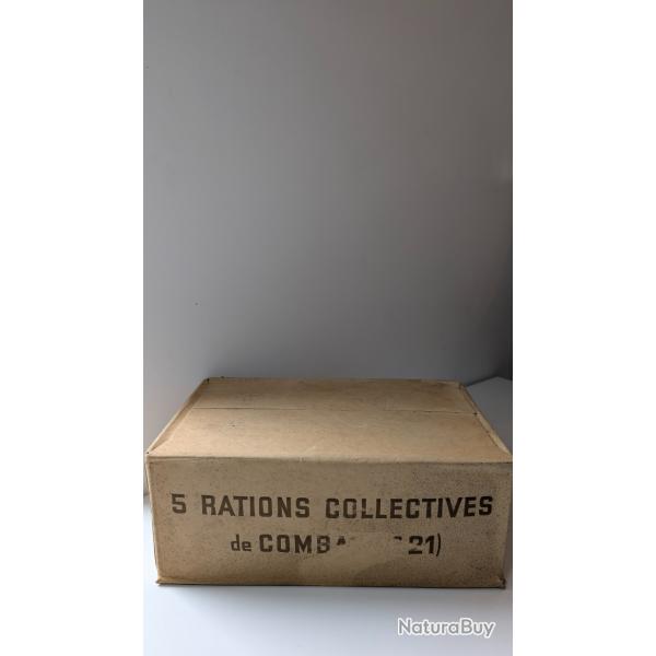 Lot Rations Militaires Fran�aises (ann�es 70)