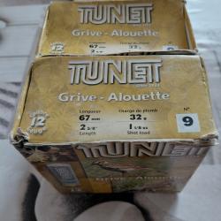Cartouches cal 12 - Tunet