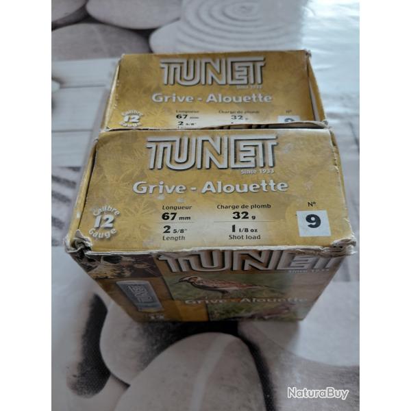 Cartouches cal 12 - Tunet