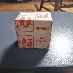 Collection.BO&Icirc;TES D' ALLUMETTES.