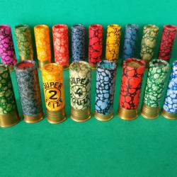 COLLECTION DE 20 CARTOUCHES  MANUFRANCE et MANUre FRAse ST. ETIENNE NON RECHARGEES