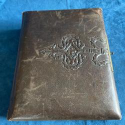 Ancien album photos et cartes postales WW1
