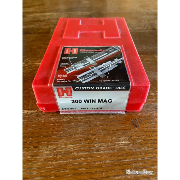 Jeux d'outils HORNADY Custom Grade - 300 Win Mag