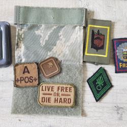 lot militaria collection aisoft patch insigne