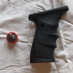 crosse - Plaquette caoutchouc pour pistolet browning mod&egrave;le BUCKMARK - buck mark - vis inox