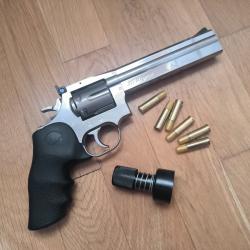 Revolver ASG Dan Wesson 715 - 6" Steel Grey Co2 Airsoft neuf