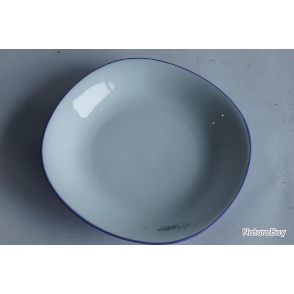 Assiette porcelaine Dan FLAVIN Artes Magnus �dition limit�e