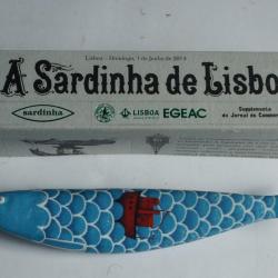 Sardine Mar&eacute;e Haute Sardinha de Lisboa Bordallo Pinheiro Portugal